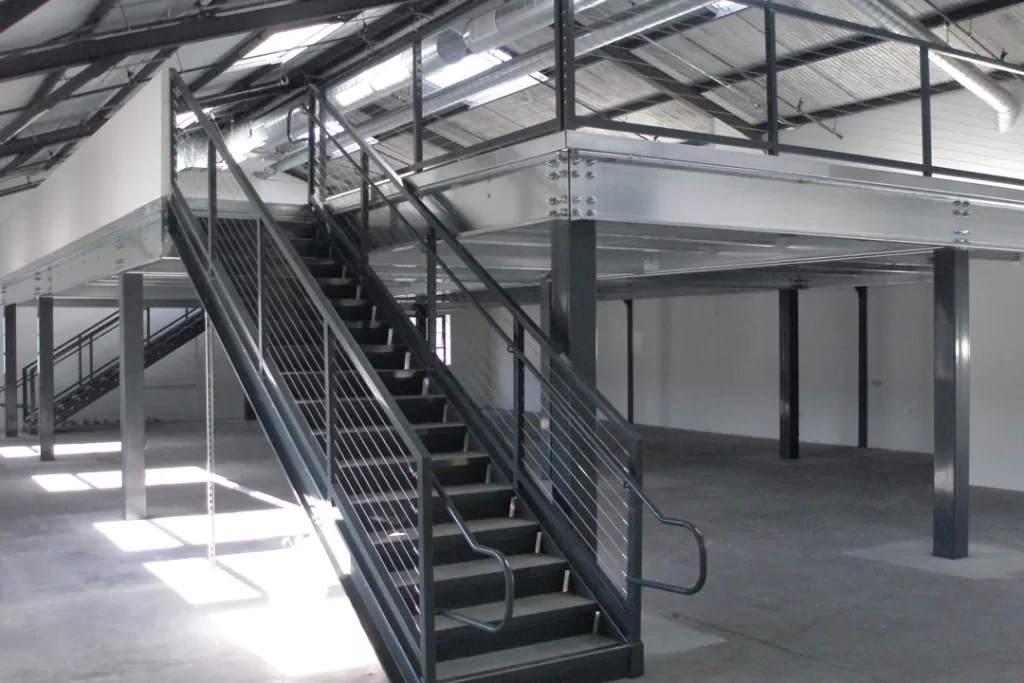 FCP Industrial Steel Handling Mezzanine